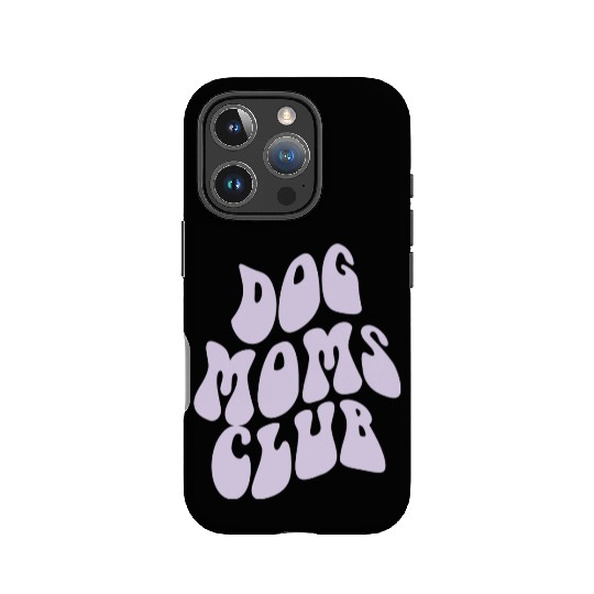 Dog Moms Club retro Pet Lover IPhone Cases