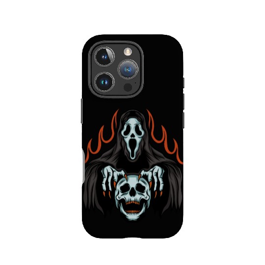 Classic ghost IPhone Cases , skull