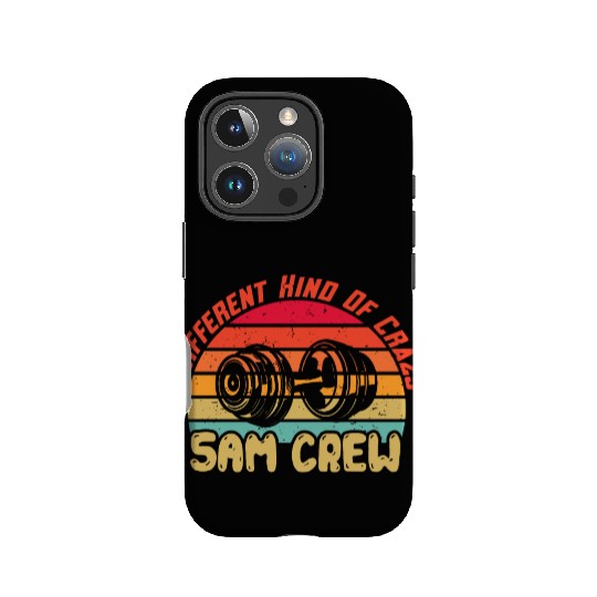 Workout Squad 5 AM Crew For Funny Gym Saying Retro IPhone Cases