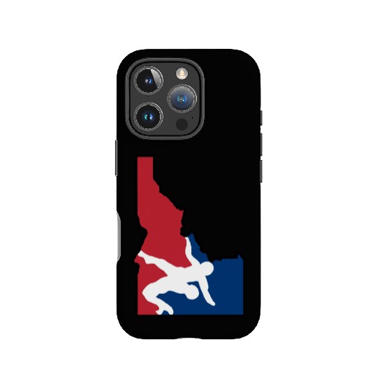 Idaho Wrestling (USA Colors) IPhone Cases