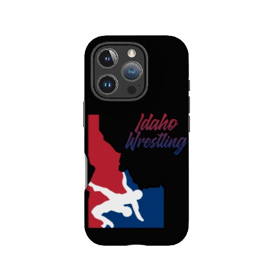 Idaho Wrestling (USA Colors) IPhone Cases