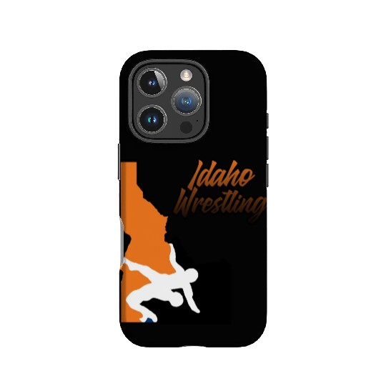 Idaho Wrestling (State Colors) IPhone Cases