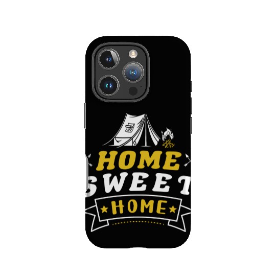 Camping Camper Tent Home Sweet Home IPhone Cases