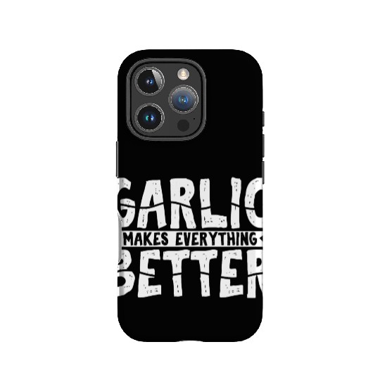 Garlic Garlic Lover Cooking IPhone Cases