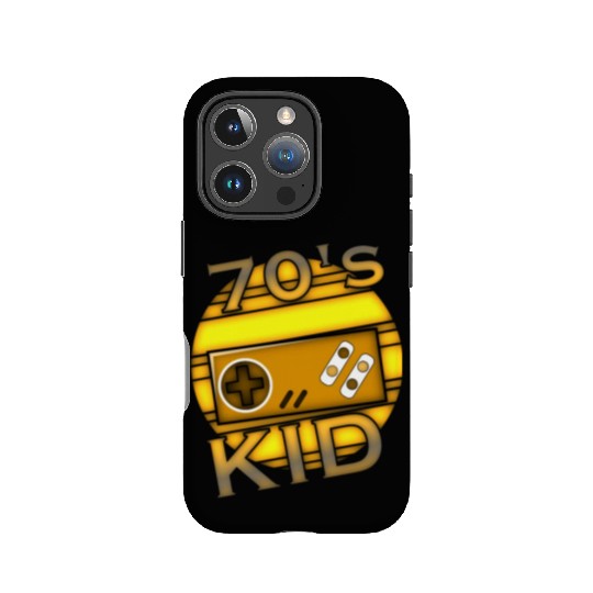 70s Gamer Gaming Kid IPhone Cases