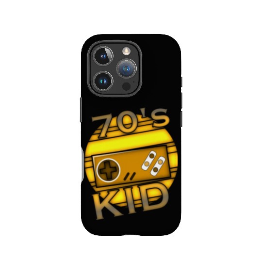 70s Gamer Gaming Kid IPhone Cases