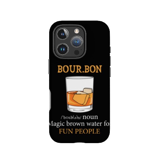 Bourbon Definition Fun People IPhone Cases