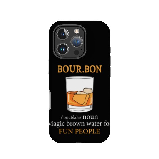 Bourbon Definition Fun People IPhone Cases