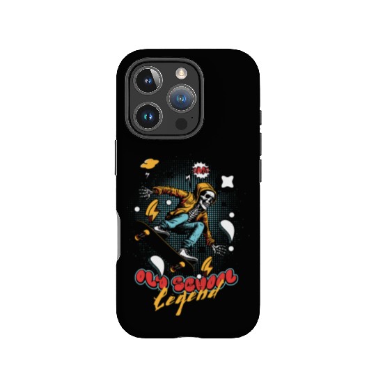 OLD SCHOOL Legend Skateboard Pop-Art Style 242 IPhone Cases