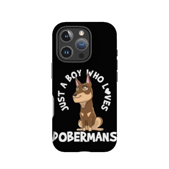 Doberman Doberman Lover Kawaii IPhone Cases