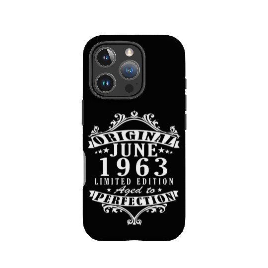 June 1963 Anniversary 1963 Legends June IPhone Cases