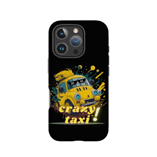 crazy taxi IPhone Cases