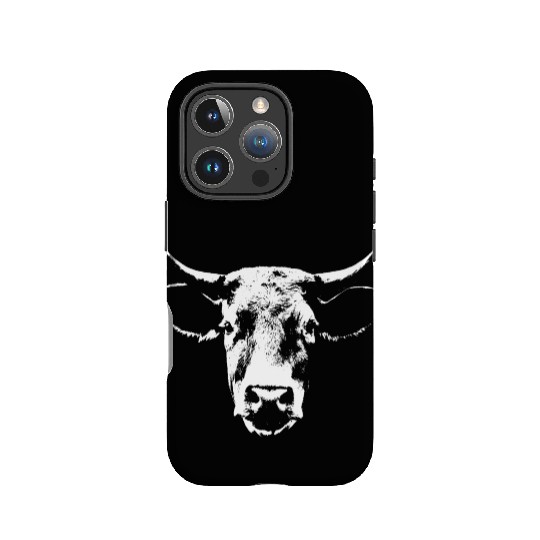 Cow Head / Cattle Iconic IPhone Cases