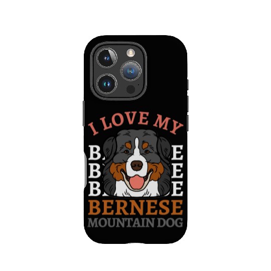 Bernese Mountain Dog cute mom of Bernese Mountain IPhone Cases