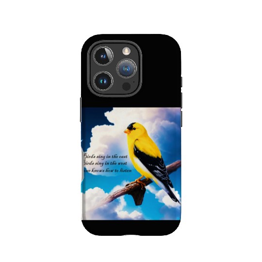 Birds sing IPhone Cases
