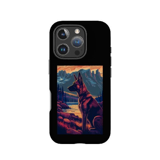 Belgian Malinois Nature IPhone Cases