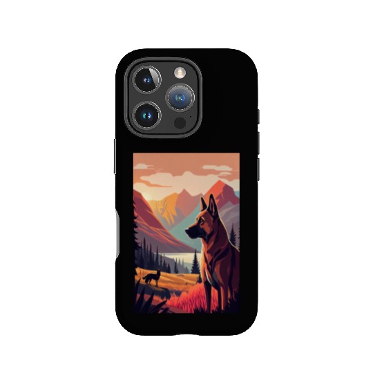 Belgian Malinois Nature IPhone Cases