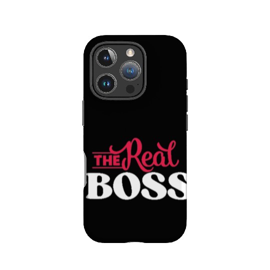 The Real Boss IPhone Cases