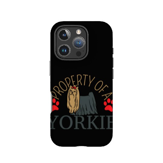 Property Of A Yorkie Yorkshire Lover IPhone Cases