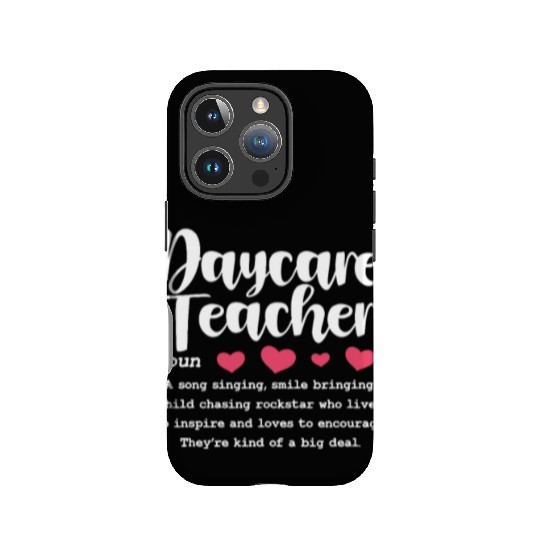 Daycare Teacher Definition IPhone Cases