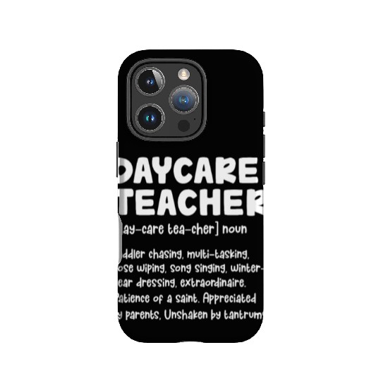 Daycare Teacher Definition IPhone Cases