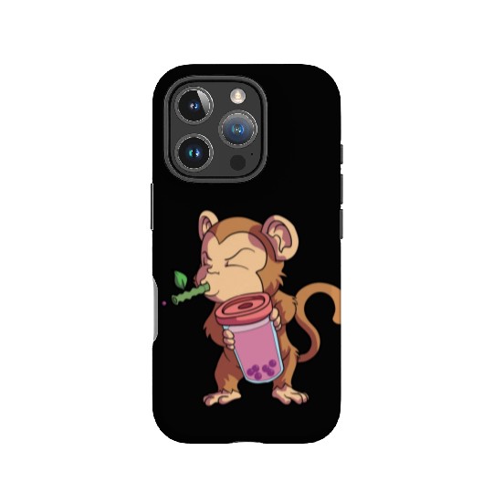 Monkey Bubble Tea Year Of The Monkey Chinese IPhone Cases