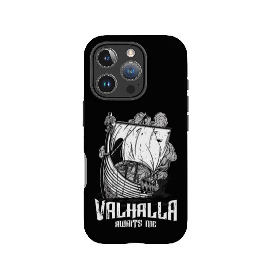Valhalla awaits me - Viking IPhone Cases