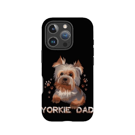 Yorkie Dad IPhone Cases