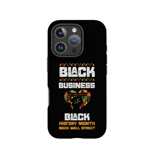 Black Business Black History Mon... IPhone Cases