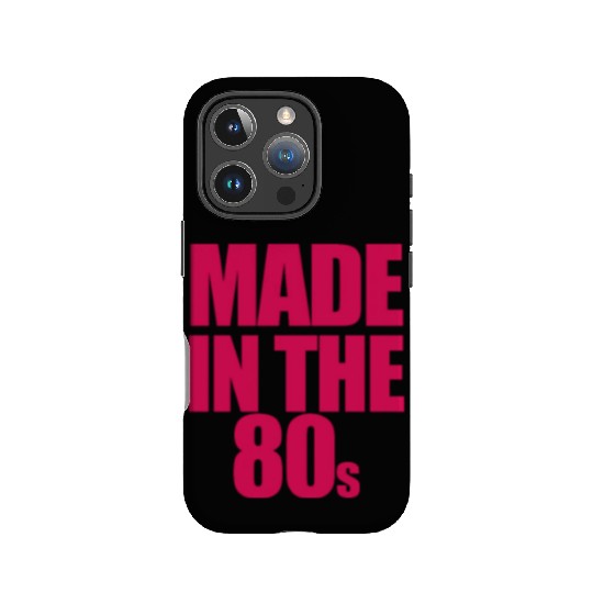 made in the 80s IPhone Cases