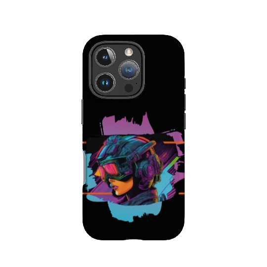 cyberpunk IV IPhone Cases