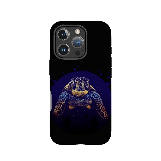 Sea Life - Colorful Sea Turtle IPhone Cases
