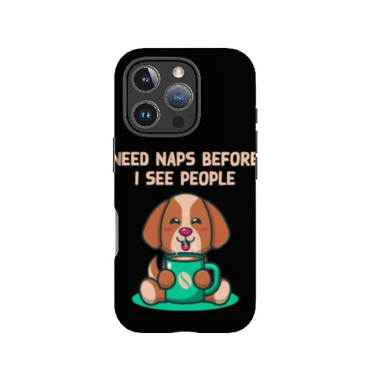 Need Naps Before I See People Introvert Nerd Antis IPhone Cases