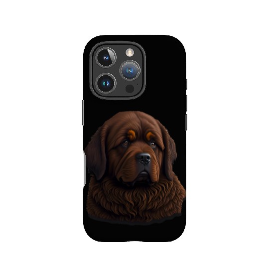 Brown Newfie IPhone Cases