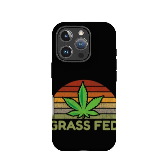 Grass Fed Hemp Farmer Weed Cannabis Marijuana IPhone Cases