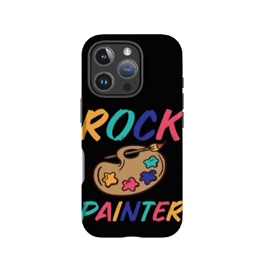 Great Rock Painter Outfit Rock Painting Lovers IPhone Cases