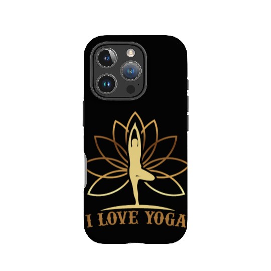 I Love Yoga IPhone Cases