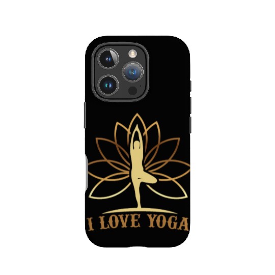 I Love Yoga IPhone Cases