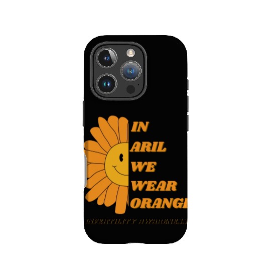 In April We Wear Orange Infertility Awareness IPhone Cases