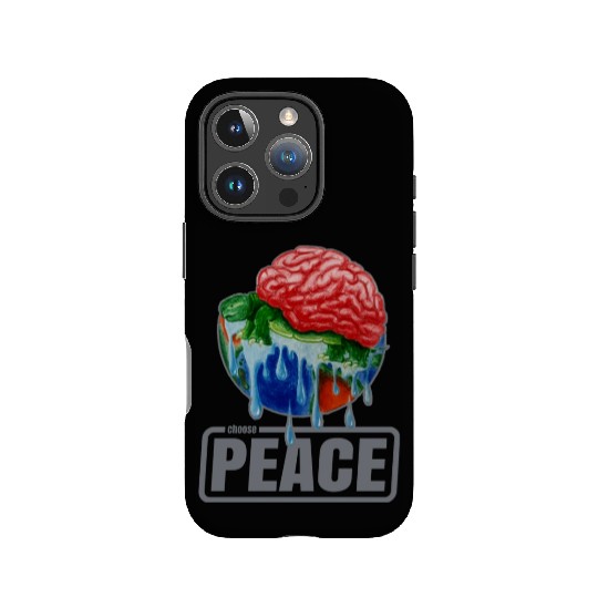 Turtle Peace World IPhone Cases