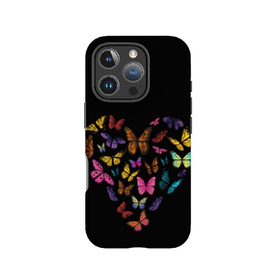 Butterfly Heart Valentine s Day Biology Teacher IPhone Cases