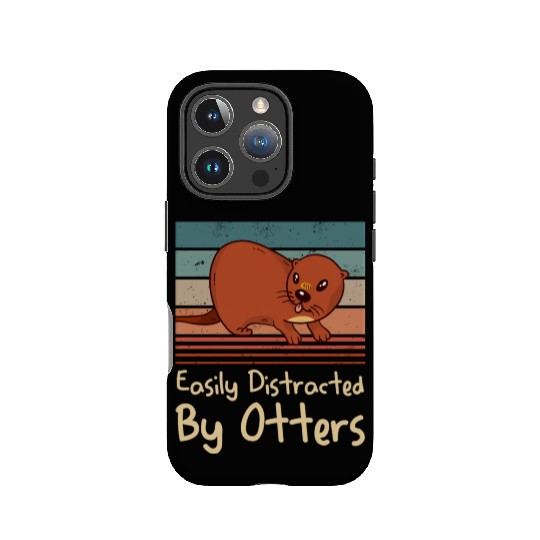 Easily Distracted By Otters Sea Otter Lover IPhone Cases