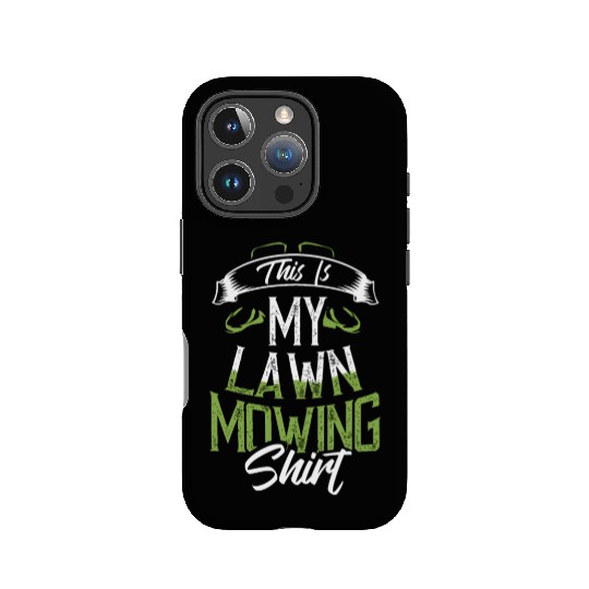This Is My Lawn Mowing idea Lawn Mower Design Gard IPhone Cases