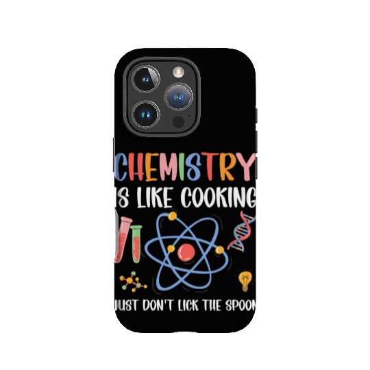 Funny Chemist Gifts Chemistry Is Like Cooking IPhone Cases