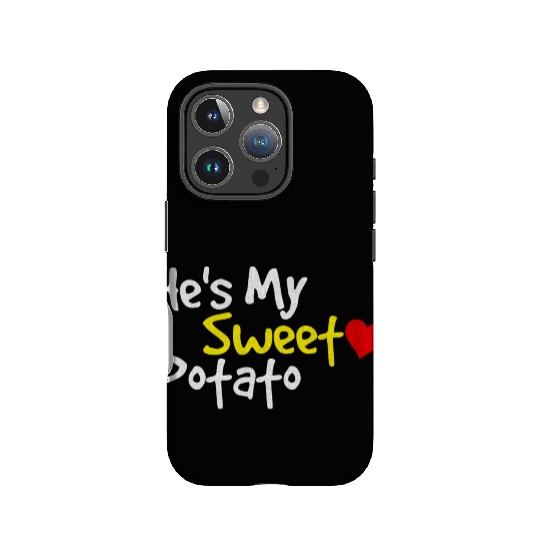 He s My Sweet Potato Funny Thanksgiving Couples IPhone Cases