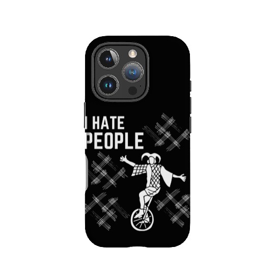 I Hate People IPhone Cases