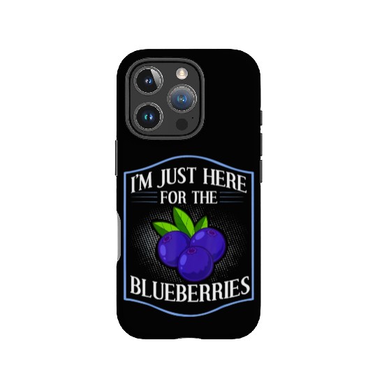Blueberry Plant Blueberries Farmer Bush Tree IPhone Cases