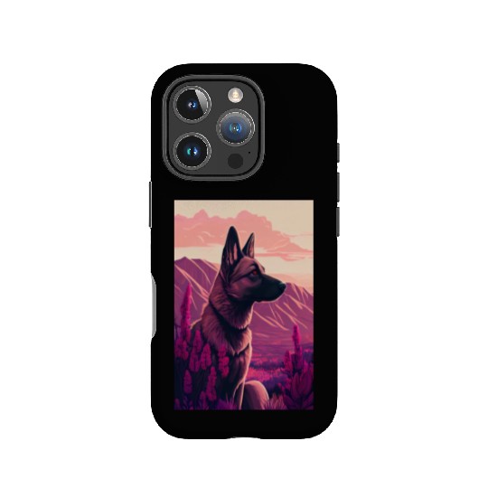 Belgian Malinois Nature IPhone Cases