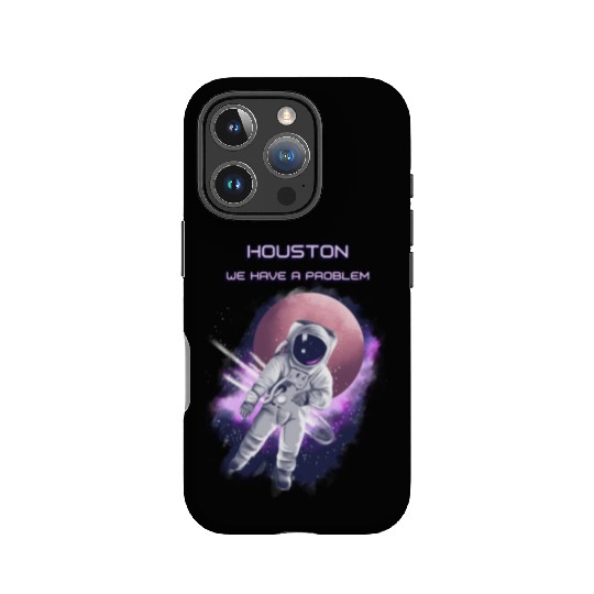 Houston we have a problem IPhone Cases