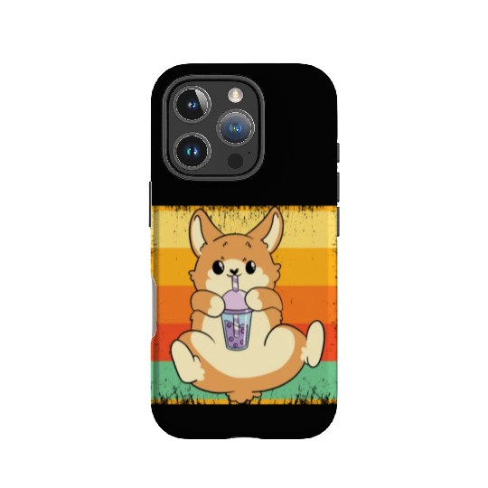 Bubble Tea Lover Boba Tea Drinker Dog Owner IPhone Cases